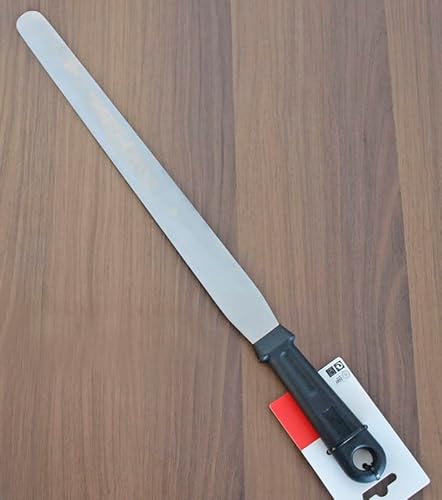 My-Gastro Crêpeswender Edelstahl Crêpes Crêpeswender 35cm Streichpalette Palette Streichmesser Tortenmesser von My-Gastro