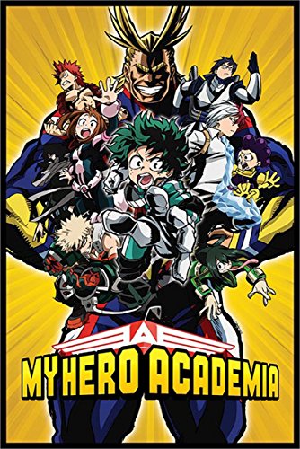 My Hero Academia Drucken, Papier, Mehrfarbig, 61 x 91.5cm von My Hero Academia