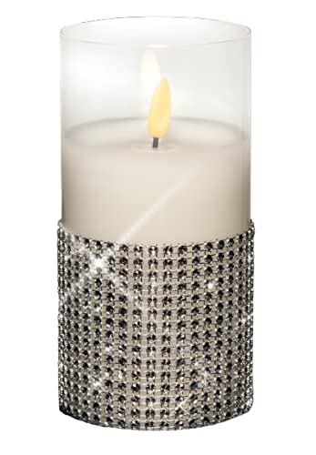 LED-Kerze "Glamour-Light" flammenlose Kerze Kerze mit LED von My Home