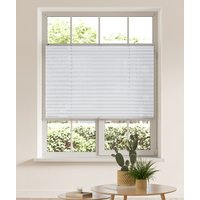 my home Plissee "LAHOLM" Lichtschutz ohne Bohren verspannt Fixmaß, Bestseller mit über 3000 4,5-Sterne-Bewertungen, Klemmträger von My Home