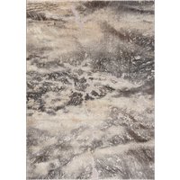 my home Teppich "Marmor" rechteckig 12 mm Höhe Teppich in moderner Marmor Optik, Hoch Tief Effekt, flach, einfarbig von My Home