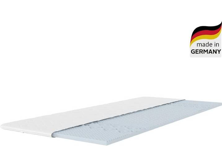 Topper MY HOME Fantasy, 7 Zonen Topper in 90x200, 140x200 cm und weitere Größen , weiß, B:160cm H:4cm L:200cm, Komfortschaum, Topper, Ideal für Boxspringmatratzen, Baumwoll-Bezug kochfest bis 95 C Topper MY HOME Fantasy, 7 Zonen Topper in 90x200, 140x200 cm und weitere Größen , weiß, B:160cm H:4cm L:200cm, Komfortschaum, Topper, Ideal für Boxspringmatratzen, Baumwoll-Bezug kochfest bis 95 C von My-Home