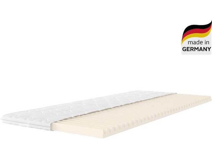 Topper MY HOME Sandy, Topper 90x200 cm,180x200 cm, über 900 4,5 Sterne Bewertungen Gr. 3, weiß, B:80cm H:7cm L:200cm, Komfortschaum, Topper, Matratze, Boxspringbett, Allergiker geeignet (Hausstauballergiker) von My-Home