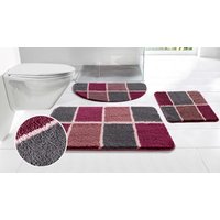 my home Badematte "Anna mit Kachelmuster, Badvorleger, Badezimmer Teppich, Duschvorleger", rutschhemmend beschichtet, strapazierfähig, Badteppich, Hoch Tief Effekt, Modern, Weich my home Badematte "Anna mit Kachelmuster, Badvorleger, Badezimmer Teppich, Duschvorleger", rutschhemmend beschichtet, strapazierfähig, Badteppich, Hoch Tief Effekt, Modern, Weich von My Home