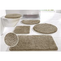 my home Badematte "Inga, Badezimmer Teppich, Badvorleger" Höhe 20 mm rutschhemmend beschichtet fußbodenheizungsgeeignet schnell trocknend strapazierfähig Badteppich, unifarben, weich, als halbrund und rechteckig erhältlich my home Badematte "Inga, Badezimmer Teppich, Badvorleger" Höhe 20 mm rutschhemmend beschichtet fußbodenheizungsgeeignet schnell trocknend strapazierfähig Badteppich, unifarben, weich, als halbrund und rechteckig erhältlich von My Home