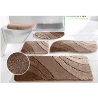 my home Badematte "Josie, Badvorleger, Badezimmer Teppich", rutschhemmend beschichtet, fußbodenheizungsgeeignet-schnell trocknend-strapazierfähig, Badteppich, Badematten, rechteckig, rund & als 3-tlg. Set erhältlich my home Badematte "Josie, Badvorleger, Badezimmer Teppich", rutschhemmend beschichtet, fußbodenheizungsgeeignet-schnell trocknend-strapazierfähig, Badteppich, Badematten, rechteckig, rund & als 3-tlg. Set erhältlich von My Home