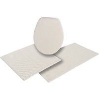 my home Badematte "Lovro, Badvorleger, Badezimmer Teppich", beidseitig nutzbar-strapazierfähig, Badteppich, beidseitig verwendbar, auch als 3-teiliges Set von My Home