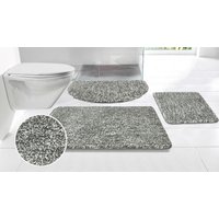 my home Badematte "Sanremo, Badvorleger, Badezimmer Teppich, sehr weich", rutschhemmend beschichtet, fußbodenheizungsgeeignet-schnell trocknend, Badteppich, unifarben, rechteckig, rund & als 3-tlg. Set erhältlich my home Badematte "Sanremo, Badvorleger, Badezimmer Teppich, sehr weich", rutschhemmend beschichtet, fußbodenheizungsgeeignet-schnell trocknend, Badteppich, unifarben, rechteckig, rund & als 3-tlg. Set erhältlich von My Home