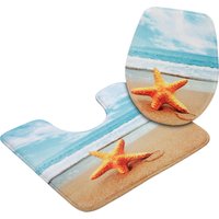 my home Badematte "Seestern" Höhe 14 mm Memory Schaum rutschhemmend beschichtet fußbodenheizungsgeeignet schnell trocknend strapazierfähig Badteppich, Naturmotiv, Strand, Badematten auch als Set erhältlich my home Badematte "Seestern" Höhe 14 mm Memory Schaum rutschhemmend beschichtet fußbodenheizungsgeeignet schnell trocknend strapazierfähig Badteppich, Naturmotiv, Strand, Badematten auch als Set erhältlich von My Home