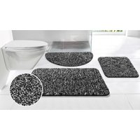 my home Badematte "Vanessa meliert, Badvorleger, Badezimmer Teppich, Duschvorleger", rutschhemmend beschichtet, strapazierfähig, Badteppich, weiche Haptik, unifarben my home Badematte "Vanessa meliert, Badvorleger, Badezimmer Teppich, Duschvorleger", rutschhemmend beschichtet, strapazierfähig, Badteppich, weiche Haptik, unifarben von My Home
