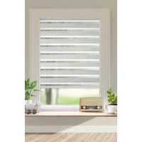 my home Doppelrollo "Dark" Lichtschutz Sichtschutz ohne Bohren freihängend Klemmfix, Fixmaß, strukturiert, uni, monochrom, basic, Klemmträger von My Home