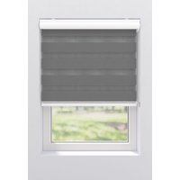 my home Doppelrollo "Greta" Lichtschutz ohne Bohren freihängend mit Kassette, Befestigung mit Klemmträgern von My Home