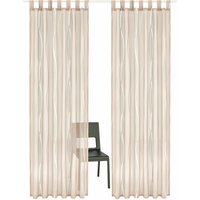 my home Gardine "Dimona", (2 St.), 2er-Set, Voile, Polyester, Wellen von My Home