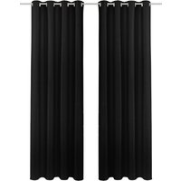 my home Gardine "SOLA" Ösen 1 Stk. tlg. Schal einfarbig, Verdunkelung, 1er oder 2er Set Gardinen von My Home