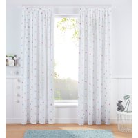 my home Gardine "Stern" Kräuselband 1 Stk. tlg. Kindergardine, einseitig mit Sternen bedruckt von My Home