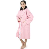 my home Kinderbademantel "Tilly" 1 Stk. tlg., für Mädchen & Jungen, Kinder, Sterne auf Bordüre, 100% Baumwolle von My Home