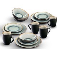 my home Kombiservice "Liane" Geschirr-Set in trendiger Naturoptik von My Home