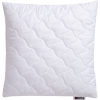 my home Microfaserkissen "Fantasy ECO Kopfkissen 40x80 oder 80x80 cm, Made in Germany", Füllung: 100% nachhaltiges, klimaregulierendes Polyester, Bezug: 100% nachhaltiges Microfaserfeingewebe, (1 St.), Kundenliebling, kochfest von My Home