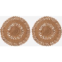 my home Platzset "Aimka" Handgefertigt, 35x35, rund my home Platzset "Aimka" Handgefertigt, 35x35, rund von My Home