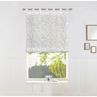 my home Raffrollo "Tanaro" mit Schlaufen Halbtransparent, Voile, Polyester von My Home