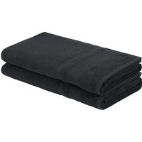 my home Saunatuch "Vanessa, als Set und Serie erhältlich, 2 Saunatücher, 80x200cm" Handtücher mit Bordüre, 100% Baumwolle, einfarbig, weich my home Saunatuch "Vanessa, als Set und Serie erhältlich, 2 Saunatücher, 80x200cm" Handtücher mit Bordüre, 100% Baumwolle, einfarbig, weich von My Home