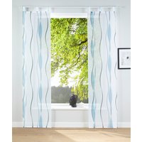 my home Schiebegardine "Dimona" Schlaufen 2 Stk. tlg. 2er-Set, Fertiggardine, inkl. Beschwerungsstange, Wellen von My Home