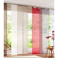 my home Schiebegardine "Xanten" Klettband 2 Stk. tlg. 2-er Set, mit Befestigungszubehör, Breite 57 cm, Raumteiler, modern von My Home