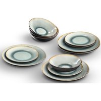 my home Tafelservice "Liane" Geschirr-Set in trendiger Naturoptik von My Home