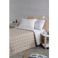 my home Tagesdecke "Yolanda gesteppte Tagesdecke, für Kinder und Erwachsene" in Wendeoptik, Baumwollmischung, mit leichter Füllung, Sterne von My Home