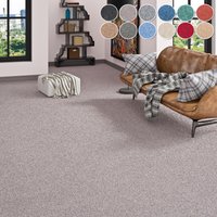 my home Teppichboden "Fortis, Schlinge, Made in Netherlands", rechteckig, 5 mm Höhe, meliert, Breite 400 cm, strapazierfähig, Wohnzimmer von My Home