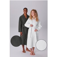 my home Unisex-Bademantel "Inga, Waffelpiqué, ideal für Sauna & Spa, Hotelbademantel" 1 Stk. tlg., kleines Packmaß, Taschen, Damen & Herren, S-3XL, Morgenmantel my home Unisex-Bademantel "Inga, Waffelpiqué, ideal für Sauna & Spa, Hotelbademantel" 1 Stk. tlg., kleines Packmaß, Taschen, Damen & Herren, S-3XL, Morgenmantel von My Home