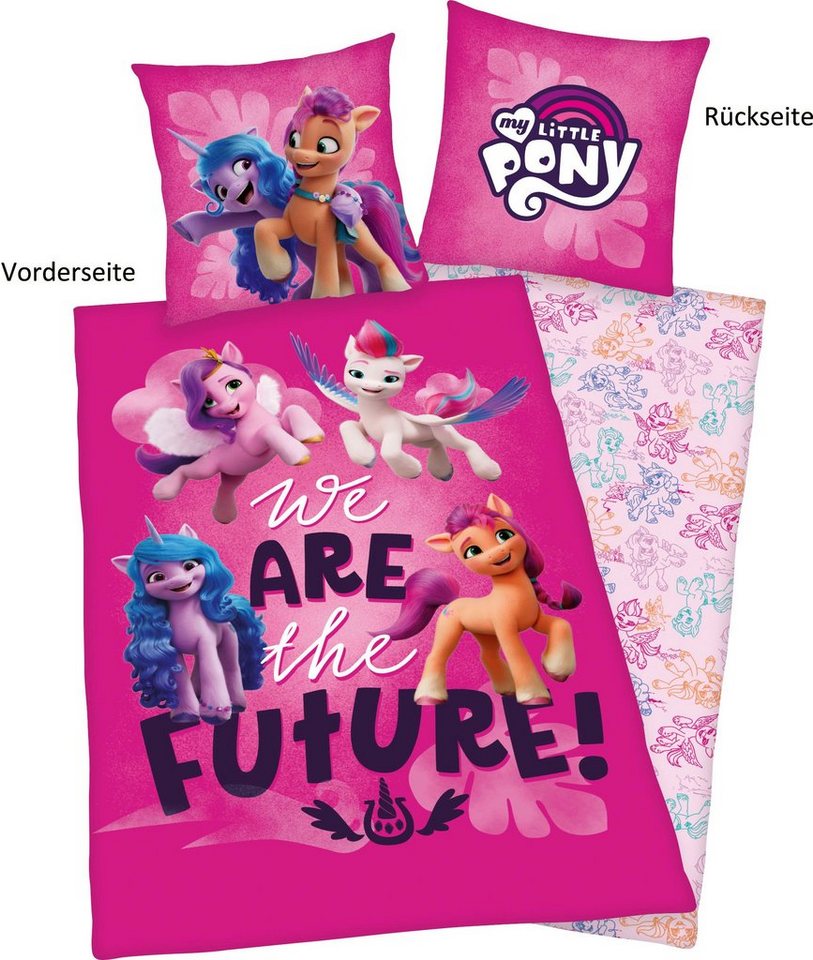 Kinderbettwäsche My little pony, My Little Pony, Renforcé, mit tollem My little pony Motiv von My Little Pony