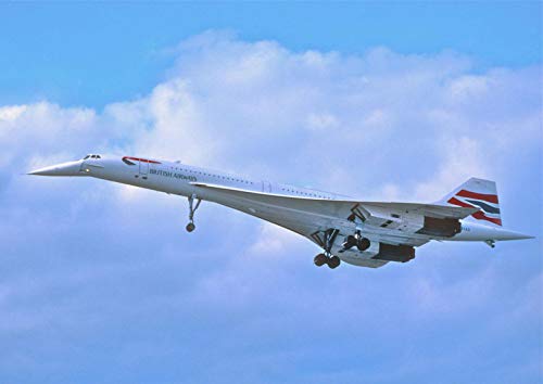 Concorde British Airways 02 Poster Concorde British Airways 02 Poster von My Little Poster