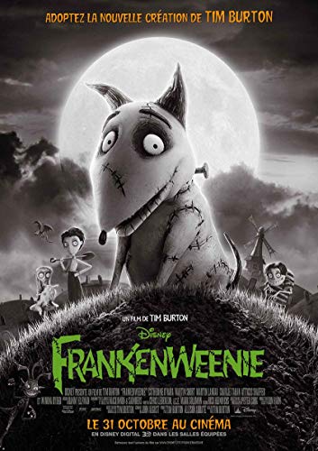 Frankenweenie Tim Burton Filmkult Poster Poster Frankenweenie Tim Burton Filmkult Poster Poster von My Little Poster
