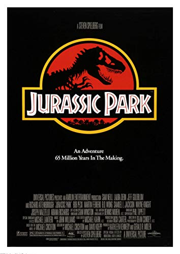 My Little Poster Plakat affiche Jurassic Park Affiche Klassischer 90er Film von My Little Poster