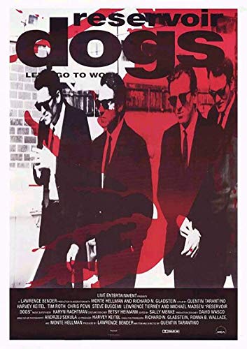 My Little Poster Post Reservoir Dogs Filmplakat Wandkunst 01 von My Little Poster