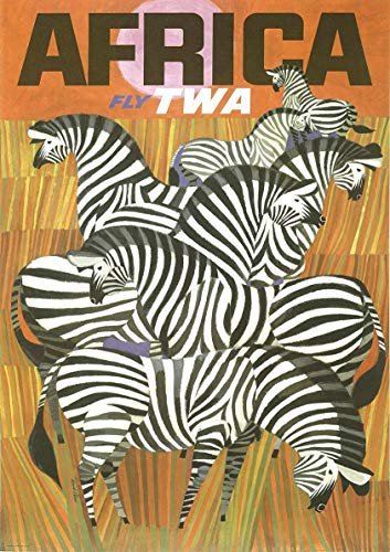 Poster Afrika Vintage Reise Retro Print Poster Afrika Vintage Reise Retro Print von My Little Poster