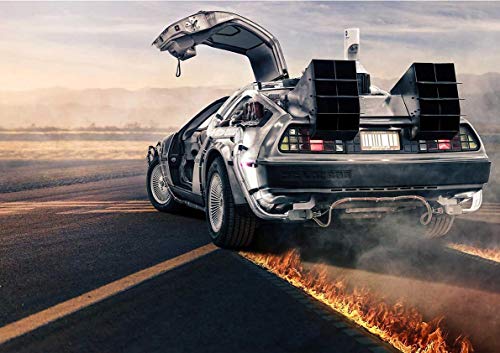 Poster Delorean Back to The Futur Retour Vers Le Futur Wall Art 01 Poster Delorean Back to The Futur Retour Vers Le Futur Wall Art 01 von My Little Poster