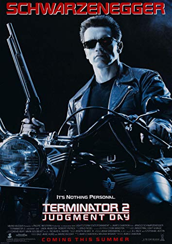 Poster affiche Terminator 2 Judment Day by James Cameron Film von My Little Poster