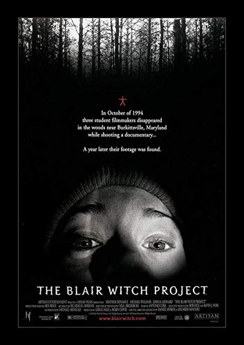 Poster affiche The Blair Witch Project Film Horror von My Little Poster