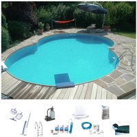 my POOL BWT Achtformpool "LAGOON 3", (Komplett-Set, 10 tlg.), BxLxH: 320x525x150 cm von My Pool Bwt