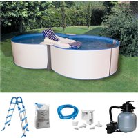 my POOL BWT Achtformpool "JOY 2", (Set, 5 tlg.), Höhe 110 cm, in verschiedenen Größen verfügbar von My Pool Bwt
