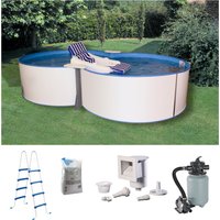 my POOL BWT Achtformpool "JOY 3", (Set, 5 tlg.), Höhe 120 cm, in verschiedenen Größen erhältlich von My Pool Bwt