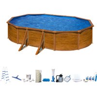 my POOL BWT Ovalpool in moderner Holzoptik, Höhe 132 cm, verschiedene Größen my POOL BWT Ovalpool in moderner Holzoptik, Höhe 132 cm, verschiedene Größen von My Pool Bwt