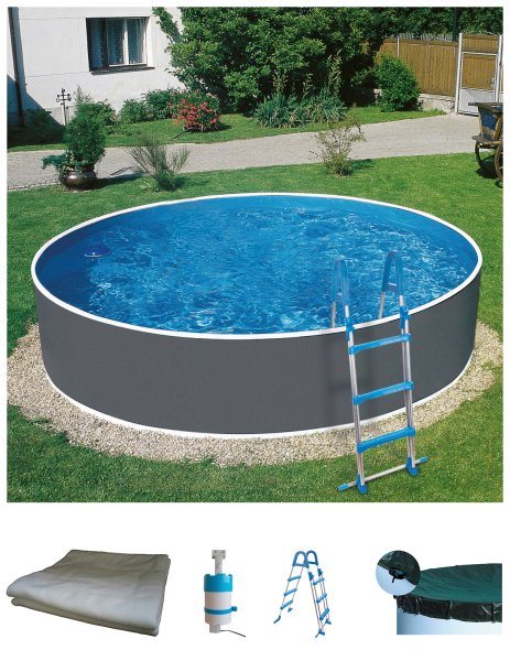 my POOL BWT Rundpool Standard (Set), 5-tlg., ØxH: 400x90 cm von my POOL BWT