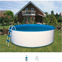 my POOL BWT Rundpool "mit Leiter und Kartuschenfilteranlage", (Set, 3 tlg.), in verschiedenen Größen von My Pool Bwt
