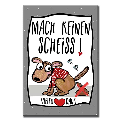 My Sweetheart® Kein Hundeklo Schild Hundekot Verbotsschild lustig Alu-Verbund 20 x 30 cm Hundeschilder Hund freundlich mach keinen. von My Sweetheart