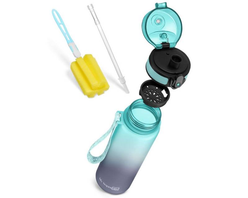 My Vesperbox Trinkflasche Minny, 500ml, auslaufsicher, kohlensäuregeeignet, PERFEKT FÜR KINDER My Vesperbox Trinkflasche Minny, 500ml, auslaufsicher, kohlensäuregeeignet, PERFEKT FÜR KINDER von My Vesperbox