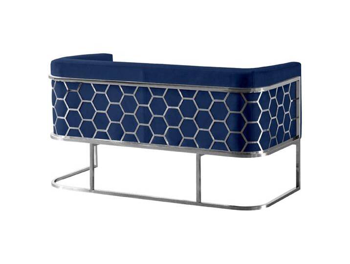 Alveare 2 Sitzer Sofa - Silber- Blau Alveare 2 Sitzer Sofa - Silber- Blau von My furniture