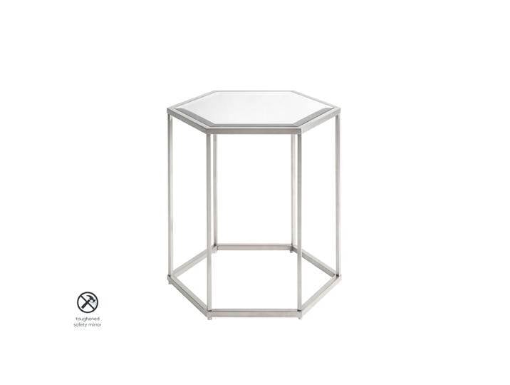 Alveare Beistelltisch - Silber Alveare Beistelltisch - Silber von My furniture